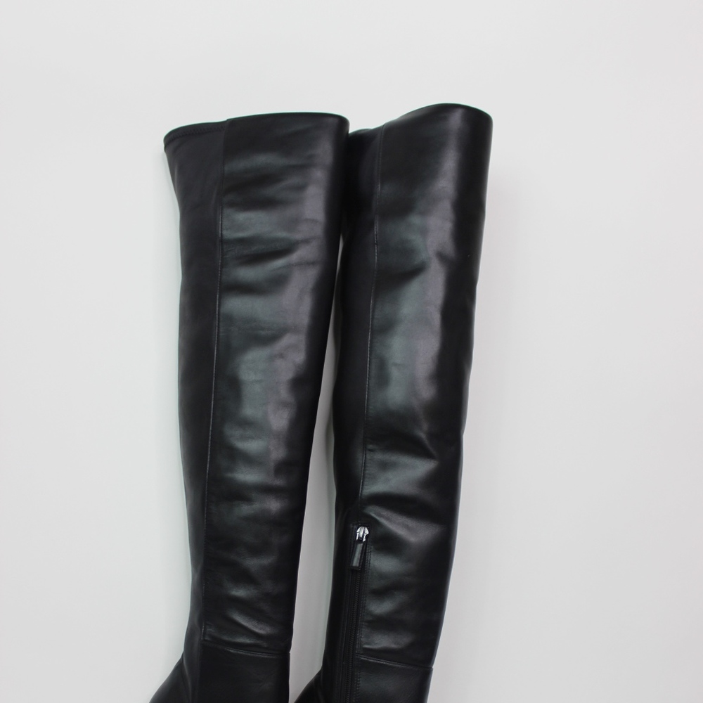 Herve Leger Women Thigh High Boots platform Nora - Picture 2 of 8